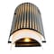 Cwi Lighting Checkered 2 Light Wall Sconce With Black Finish 5209W6B - alternate 2